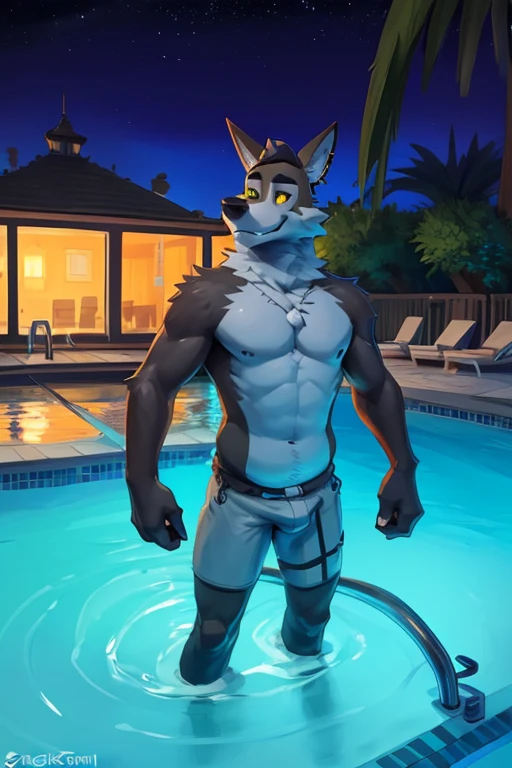 ((Wendell fortnite, in the water swimming in a pool of water haveing fun)), hentai, wolf , anthro, solo, male, short, shortstack,night time , muscular chest shirtless, muscular , standing,intimate angle, looking  at viewer, white background, extremely detailed, photorealistic, 3d render, high quality erotic digital art, wearing nothing , hentai, smug grin, detailed eyes, shirtless ,henati , good anatomy, good perspective,  towards viewer, by bebebebebe, by sicklyhypnos, by gerkk, by orf, (by  by cutesexyrobutts, by darkgem, by zackary911, (by  by singafurian, by daftpatriot, sassy, cute, early 20s, detailed face, handsome, slightly chubby and muscles , seductive face, horny face, detailed mouth, hentai style, shirtless, in the water swimming in a pool of water haveing fun