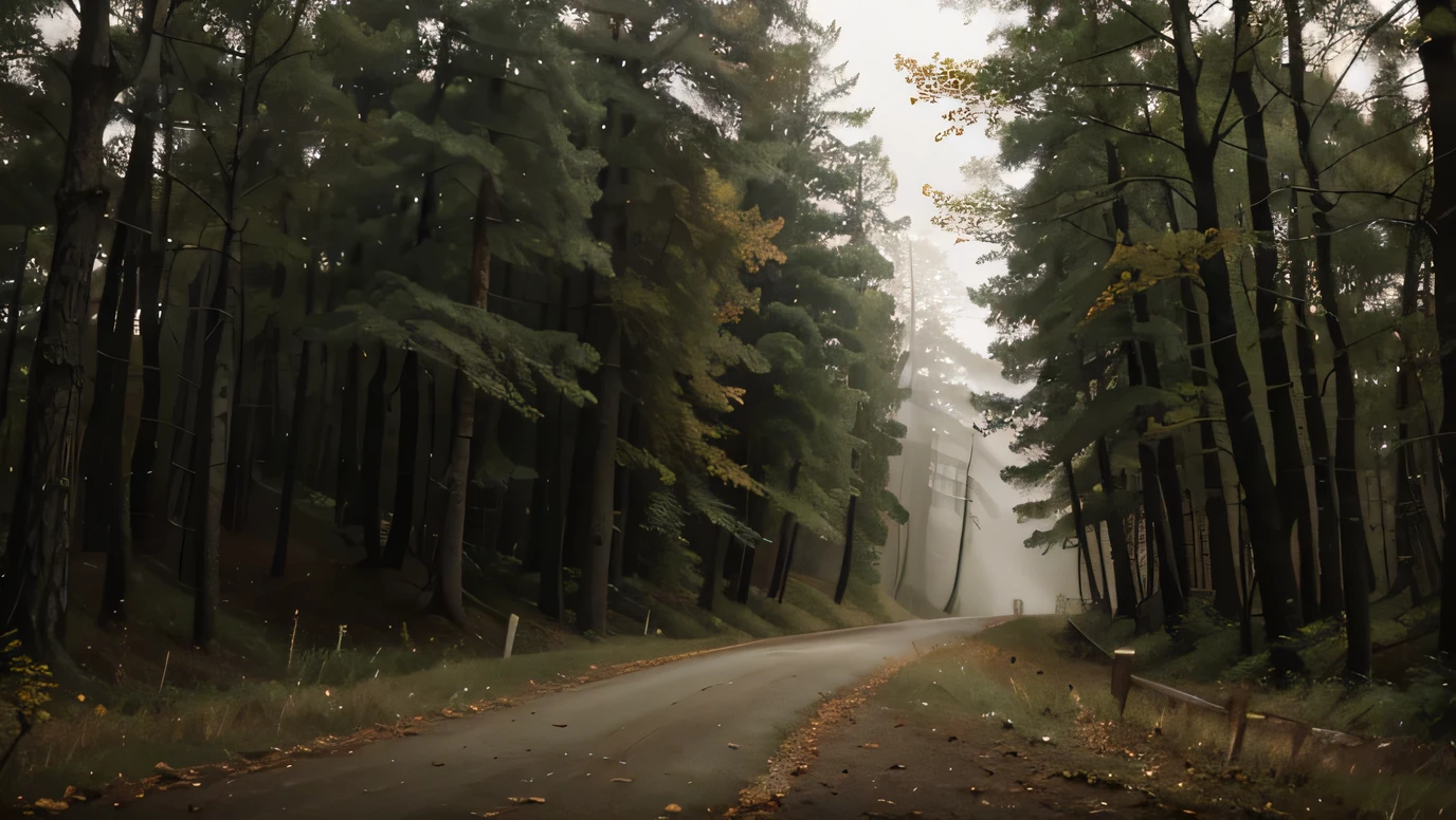 realistic woods. When I heard of these tales, I felt an inexplicable pull, driving me to find the house and uncover the truth behind the legends. On a misty autumn day, I set out into the woods, my bags packed with everything I needed for the night. 
