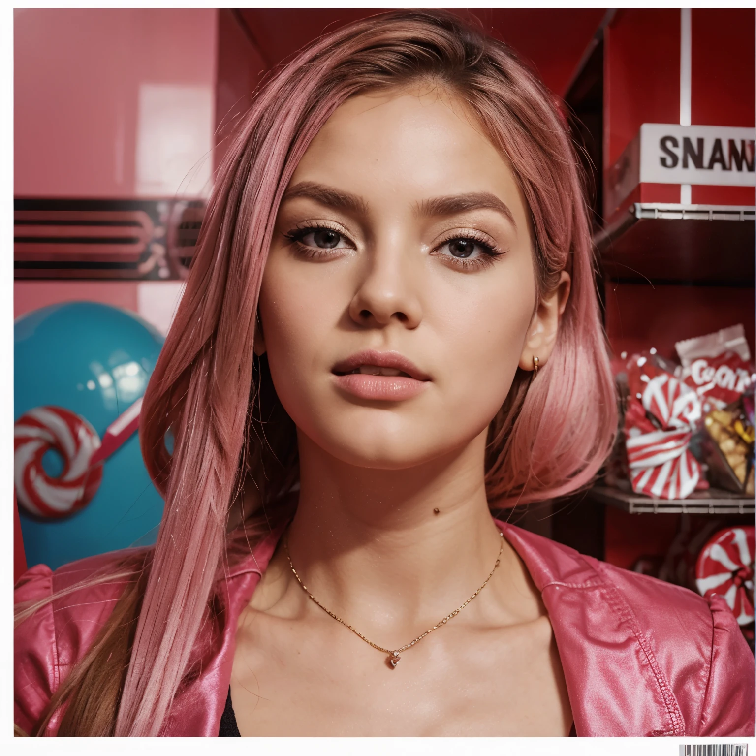 Candy poster with aesthetically to see