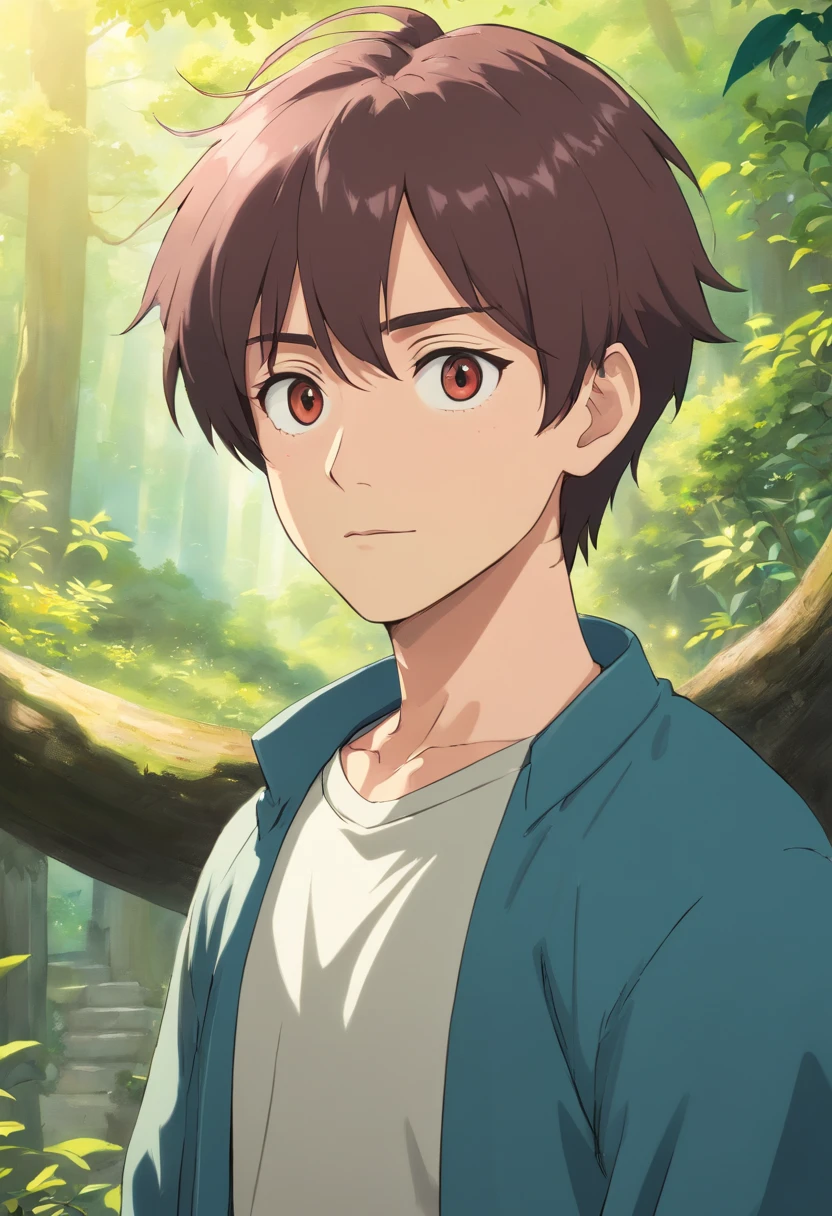  1 solo male , Hair: Hibara has short, tousled hair, typically depicted in a dark color such as black or dark brown.
Eyes: His eyes are often drawn as sharp and determined, reflecting his strong-willed and focused personality.
Facial features: Hibara's facial features are usually depicted with angular lines, emphasizing his determination and strength of character.