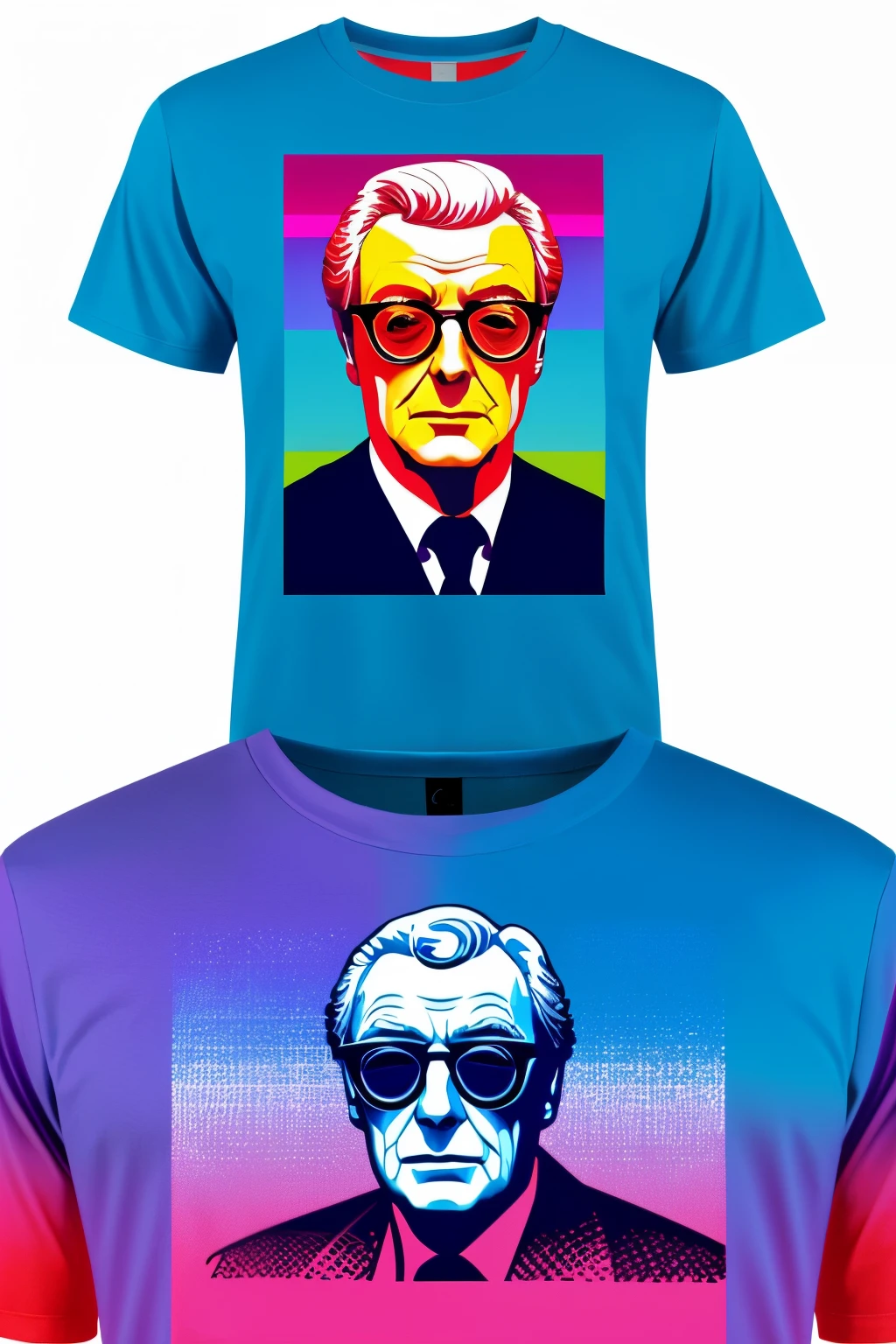 tshirt vector, Michael caine
synthwave, vivid colors,
detailed
