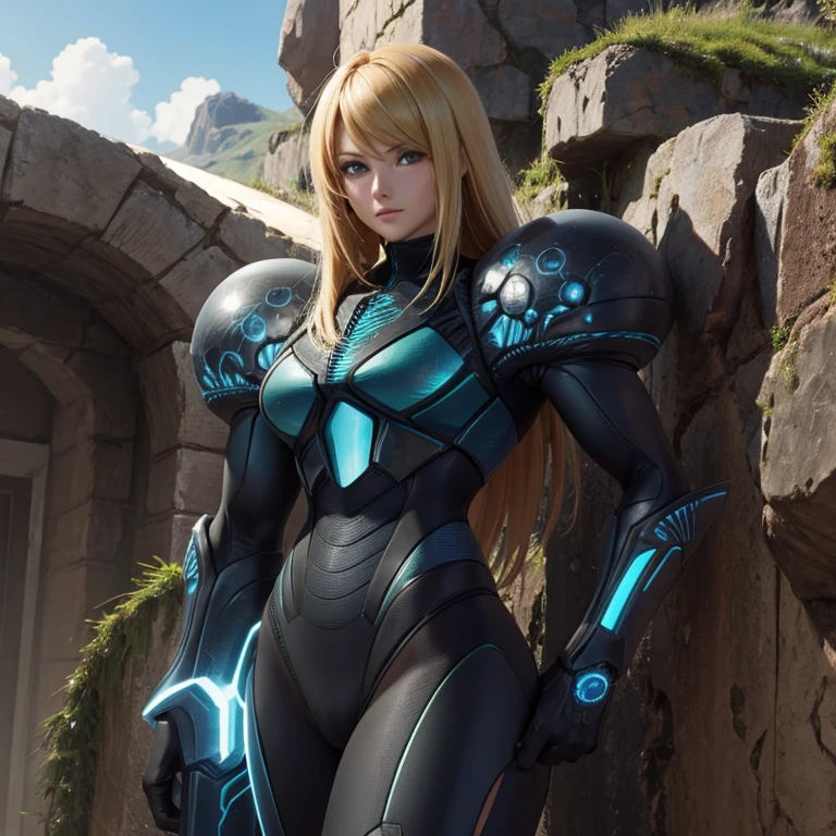 Samus aran cuerpo firme senos perfectos 