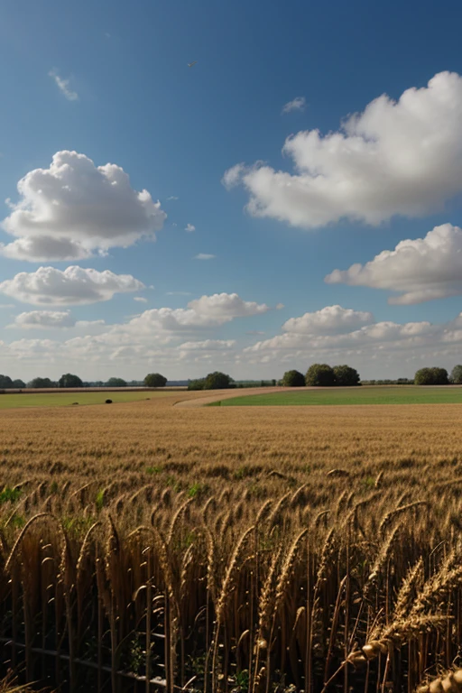 wheat plantation