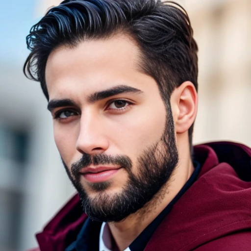 an jew man focus on the face