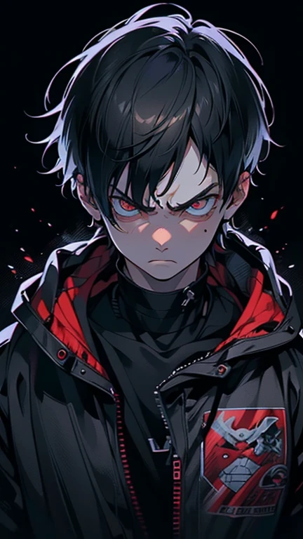 1 boy, (super detailed, high res, super detailed, top quality, awesome, top quality, very detailed CG Unity 8k), cool boy, full body, glaring at viewer, boy wearing casual clothes, (angry), angry, glaring, cool, stylish,
