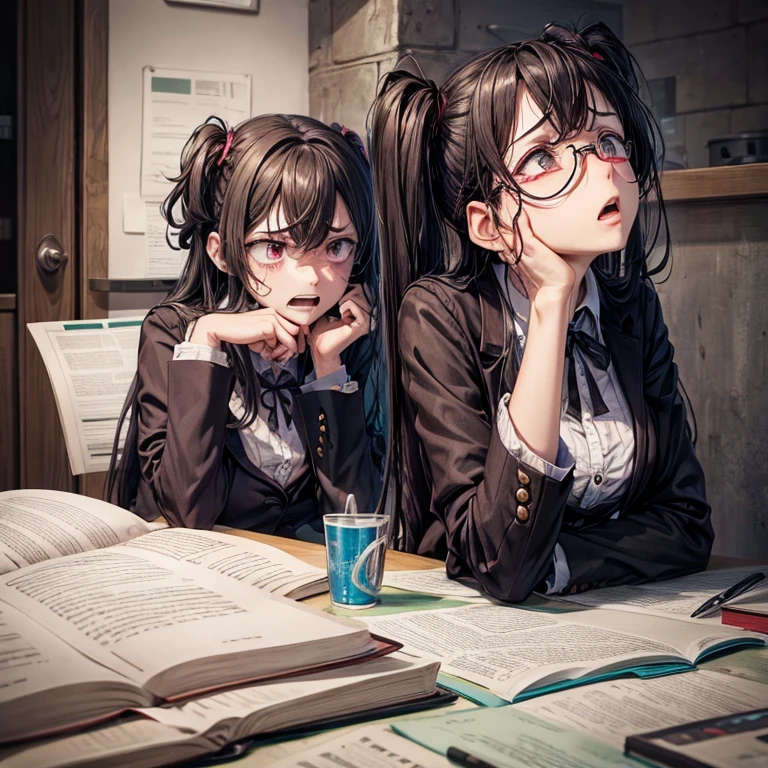 despair, anguish and confusion