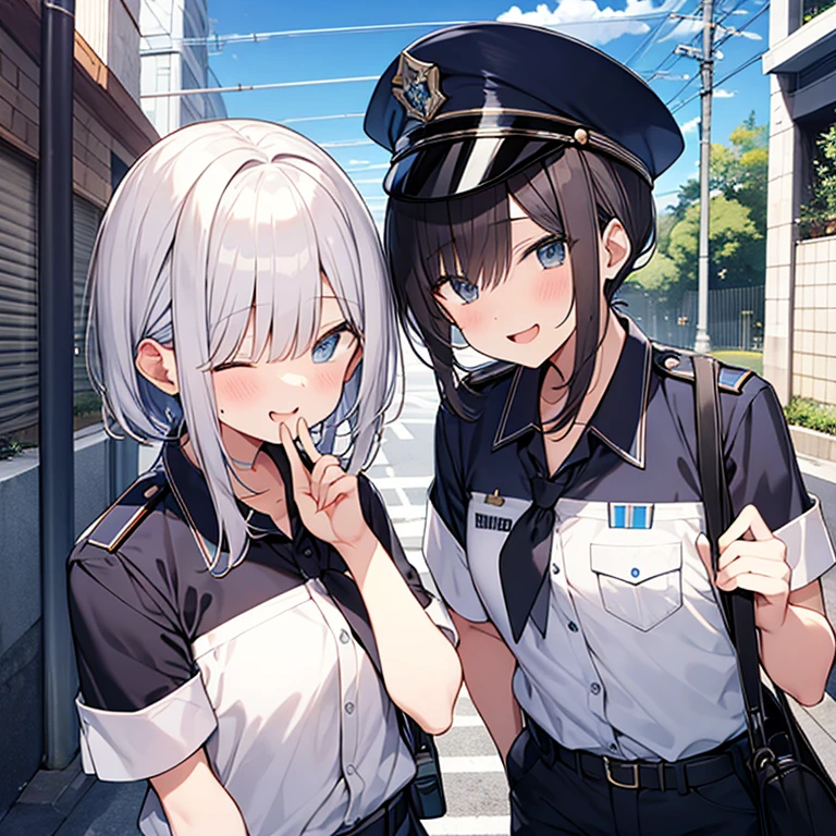 Invisible Man、policewoman、