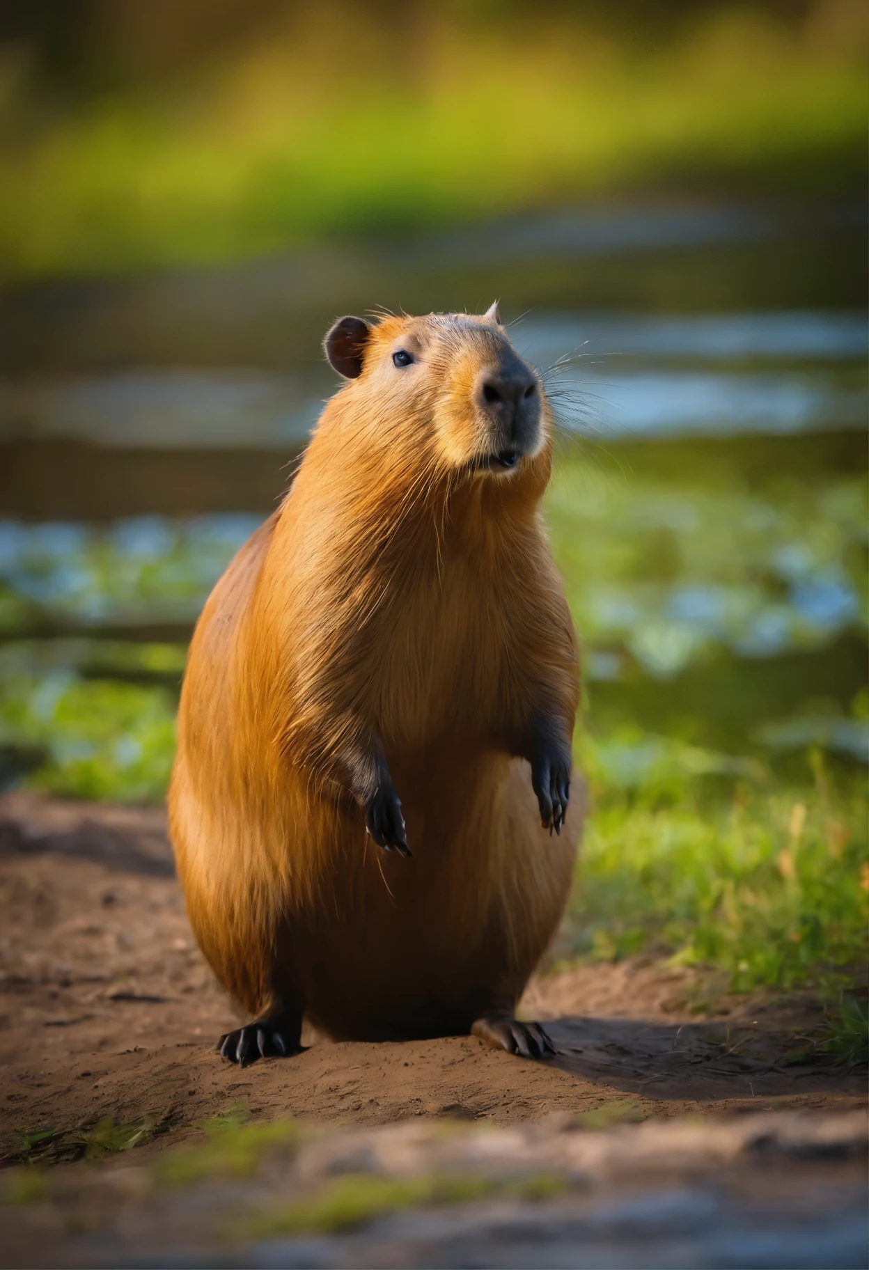 A capybara