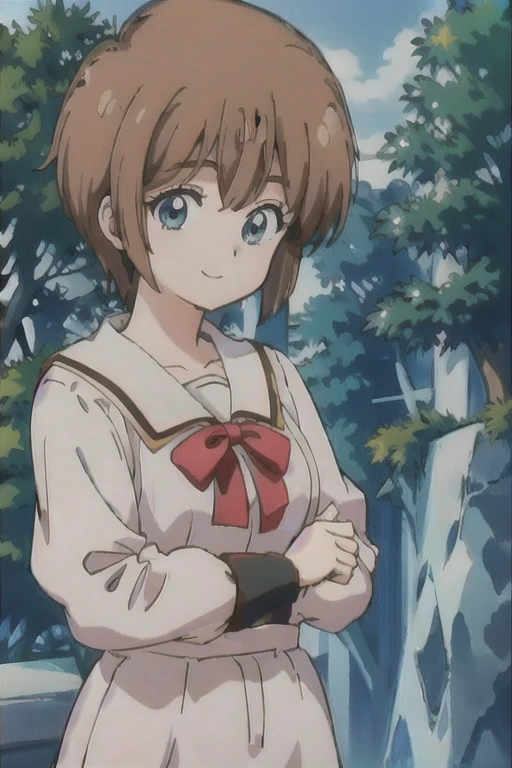 (highres,best_quality,anime_screencap),(1girl,solo,smile),(ryune),outdoors,