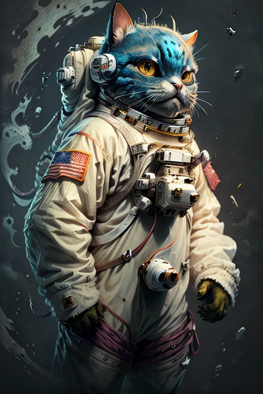 astronaut cat