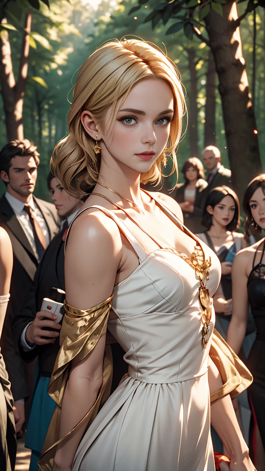 When speaking in public, pause slightly before saying something important. This gathers everyone's attention and increases the importance of what you are saying. Hyperrealistic,cinematic, 8k