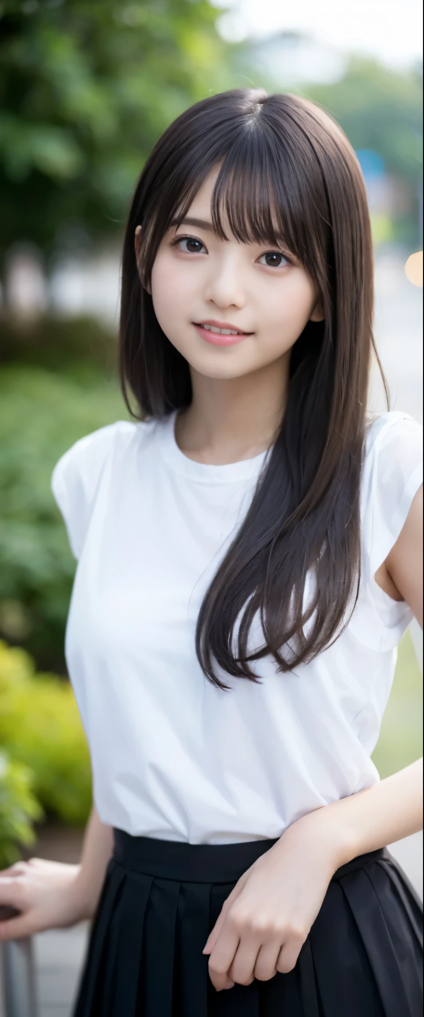 (masterpiece, highest quality:1.2), 8k, 12才のFull nudityの女の子, 85mm,Official AR RAW Photos, スーパースリムなスレンダーbeautiful girl, Skirt tucked up、上Half BodyHalf BodyFull nudity、Sleeveless white shirt、Show off your breasts、beautiful medium-sized breasts、Show me your ears、Naked girls photoshoot、Full nudity, Cute face, close, Half Body, Gardenia, beautiful girl, , Thighs, Short sleeve, Station platform、 Looking at the audience, No makeup, (Big smile), Film Grain, chromatic aberration, Sharp focus, Face Light, Bright lighting, 10 generations, Detailed face, Background Blur, (Dark red tie:1.1)、((((((A 12-year-old girl with her skirt pulled up))))))、((((((12才のFull nudity女子高生)))))、Tight waist、Embarrassing pose、Shy and nervous girl、 Sad face