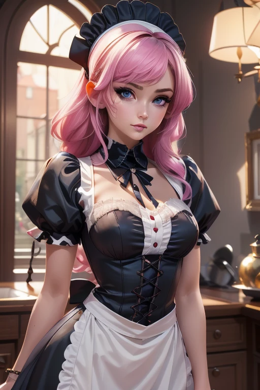 Gwen of League of Legends，the maid outfit --auto