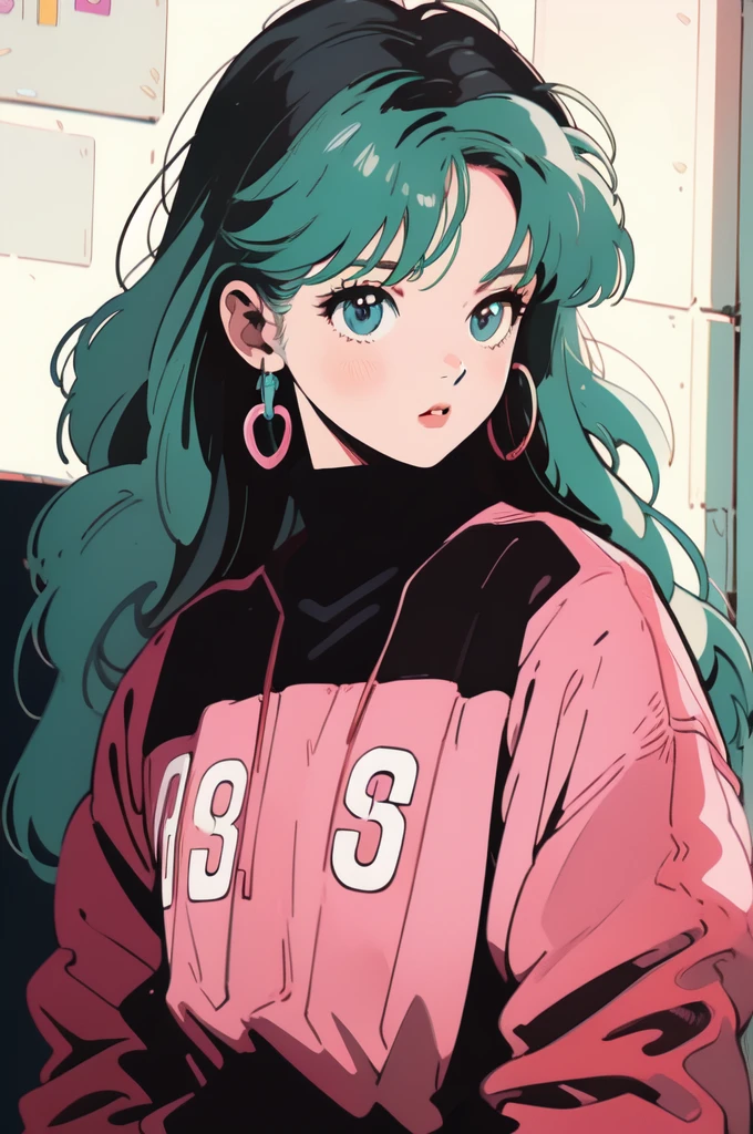 un primer plano de una persona con cabello verde y cuernos, chica elfa, chica anime con orejas de gato, estilo animado 4 k, estilo animado. 8k, Moe anime art style, hecho con estudio de pintor anime, obra de arte al estilo de guweiz, realistic anime art style, tendencia en artstation pixiv, high quality anime art style, mikudayo