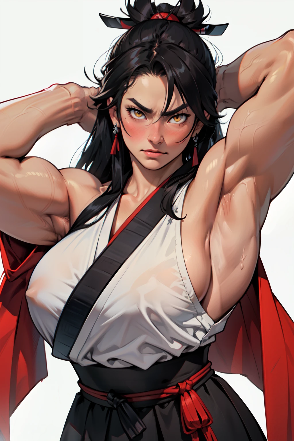 ((girl muscular thick)) pale skin black hair ultra detailed eyes huge large breasts toned body embarrassed blush very long hair yellow eyes samurai samurai samurai samurai samurai samurai samurai samurai samurai samurai samurai samurai samurai samurai samurai samurai samurai samurai samurai samurai samurai samurai samurai samurai samurai samurai sweart armpits close up
