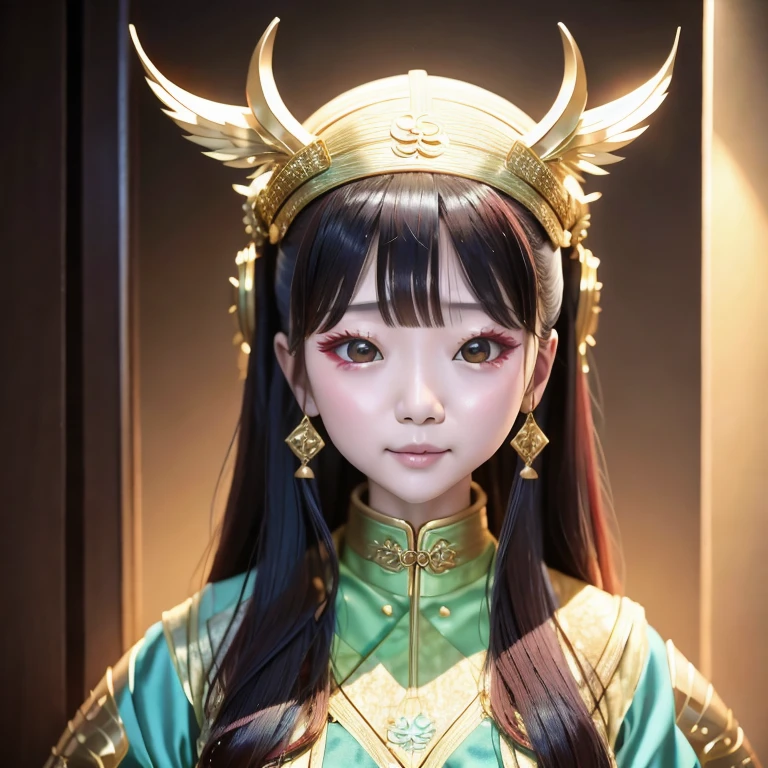 有一个女人戴着一个有角的头盔, 虚幻引擎 render + 女神, 3D 渲染角色艺术 8 k, 渲染一个可爱的 3D 动漫女孩, 小字符. 虚幻引擎 5, 逼真的动漫女孩渲染, 瓦尔基里风格的角色, 吉田明彦. 虚幻引擎, 穿着骑士盔甲的女孩, 古魏兹风格的艺术品, 1girl, solo,
