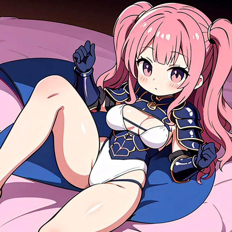 10 year old female、low length、bbw、Bust size: K cup、High leg leotard、High leg cut、Seduce with a provocative look、Long Hair、Side up arrangement、Bikini Armor、