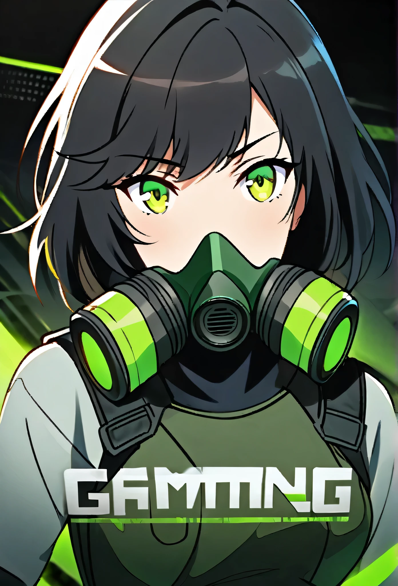 beautiful japanese young woman, extreme detailed, bodysuit, gloves, belt, thigh boots, (valorantViper:1.2), bodysuit, gloves, belt, thigh boots, respirator, looking at viewer, face, portrait, close-up, green, slender, (combat ready stance), (tactical outfit), (solo character), (gaming theme:1.5), short hair, green, (black hair), (milittary gear), (gas mask:0.4), (poisonous green:1.2), (glowing effects),
