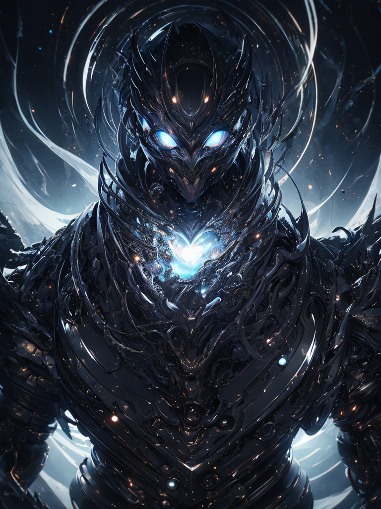 ticker mechanism, Beautiful eyes, Upper body, （Mechanic Armor）, Portrait、abyss、Shooting with a wide-angle lens,Lightning from Kaleidoscope Hand、flying though the air、flawless、Neon light, 8K, raw, Best Quality, masutepiece, 超A high resolution, Colorful, (medium wide shot), (Dynamic perspective), sharp focus , (depth of fields, Bokeh:1.3), extremely detailed eye and face,ninjartist, Beautiful detailed eyes、Black gold, Trimmed gear:1.2), ((masutepiece, Best Quality)), Detailed background, Inside the spacecraft、Hold your weapon、（Gray hair）、brue eyes、poneyTail、dirty、bio luminescent、lots of crescent moons、Photographed with Canon R5、Dark Fantasy,​masterpiece,connected to the plug、spectrum、Space City、Highly detailed beautiful porcelain profile female android face、Complex 3D rendering of a headset、cyborgs、roboticparts、150mm、Beautiful studio soft lights、Rim Light、Vivid details、luxuriouscyberpunk、Ren Hao、surrealistic、Anatomical、face muscles、cable electric wireicrochips、elegent、beatiful backgrounds、octan render、HR Giger Style、8K、top-quality、​masterpiece、illustratio、extremely delicate and beautiful、ighly detailed、nffsw ,Unity ,wall-paper,magnifica, Attention to detail, ​masterpiece,top-quality,Official art,Highly detailed ticker Unity 8K wallpapers、robot、Silver Halmet、((full body Esbian))
