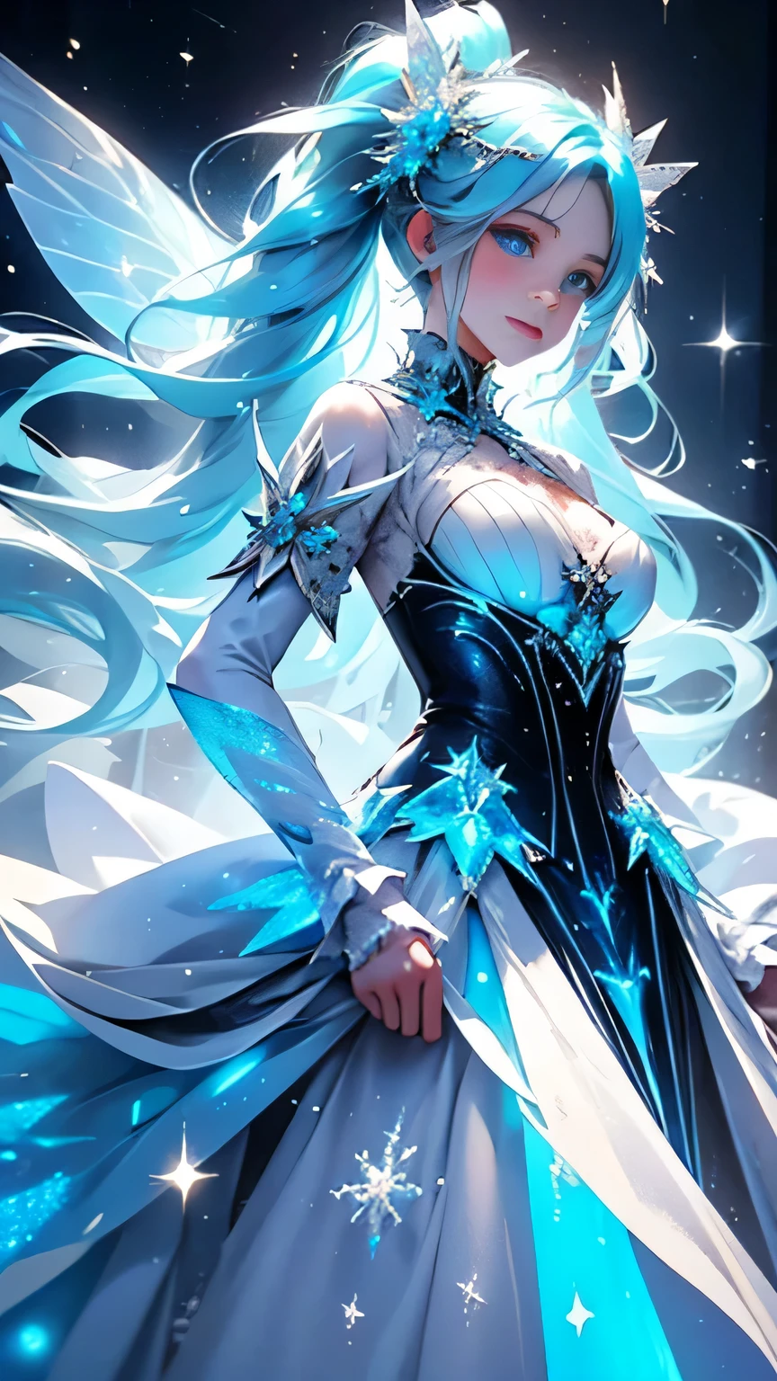 (rear view, backside view),{-erro_de_anatomy:1.0}, (La mejor calidad,A high resolution,Ultra - detallado,actual),Ariana Grande, highest quality, (perfect face:1.1, (high detail)1.1, sweet stardust vampire , long soft white hair, perfectly drawn face, black dress, stars detailed background, prismatic lighting, glitter, whole bod., Very sexy, walking, holding a crystal star in her hands, backwards, looking back, (ojos hermosos azules :1.4), (perfect anatomy:1.4),( fondo cristales de cuarzo gigantes:1.4), (detailed face:1.4),( mostrando su trasero hermoso grande), (no mutaciones),( lingerie negro :1.4 ), (convexo dedos detailed:1.4 )