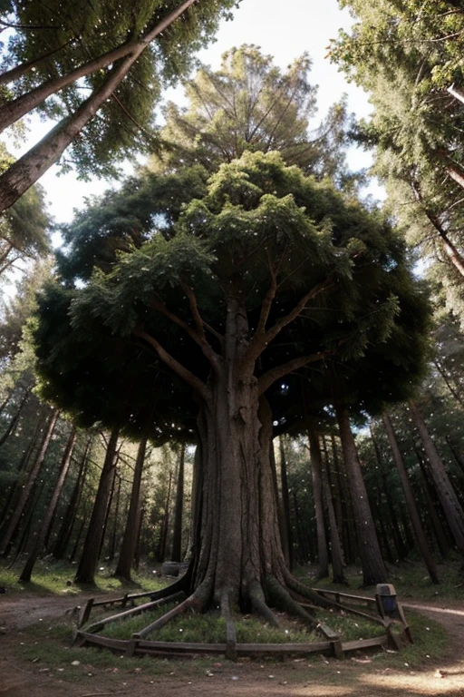 Once upon a time in a small town deep in the forest, un arbol muy especial llamado "El guardian". Este arbol tenia la capacidad unica de comunicarse con los animales del bosque y protegerlos de cualquier peligro que pudiera acecharlos