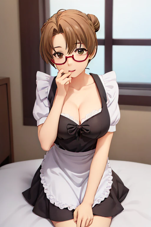 (night:1.7), Japan, Tokyo, City View, In front of the window,
Upright immobile posture,
彼女の肩には白と黄colorのドレスが,
(black_pantyhose), Maid_apron, Maid_Head ornament, Maid_length_skirt, gloves, 
Blonde, short hair, Hair Bun, 
1 girl, 24-years-old,Mature Woman,beautiful Finger,beautiful long legs,beautiful body,beautiful Nose,beautiful character design, Perfect Eyes, perfect face,
View your viewers, Center the image,
Browsing Caution,Official Art,Very detailed CG ユニティ 8k 壁紙, Perfect lighting,colorful, bright_front_face_Lighting,
(masterpiece:1.0),(Highest_quality:1.0), 超High resolution,4K,Very detailed,
photograph, 8k, High resolution, High resolution, Absurd:1.2, Kodak Portrait 400, Film Grain, Blurred Background, Bokeh:1.2, Lens flare, (Vibrant_color:1.2)
(beautiful,big_chest:1.4), (beautiful_face:1.5),(narrow_Waist),