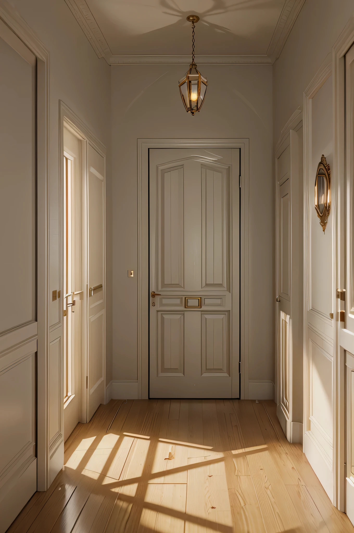 doorway leading to a room with a light shining in the middle, an ambient occlusion render inspired by Carl Spitzweg, polycount contest winner, art nouveau, rendered in unreal engine 5, made in unreal engine 4, hdr render in unreal engine 5, volumetric and perfect lighting, rendered unreal engine 5, rendered in the unreal engine, rendered in unreal engine 6
