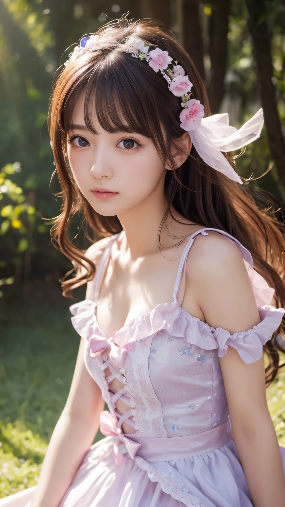 Ultra HD、highest quality、Photorealistic、Magical girl