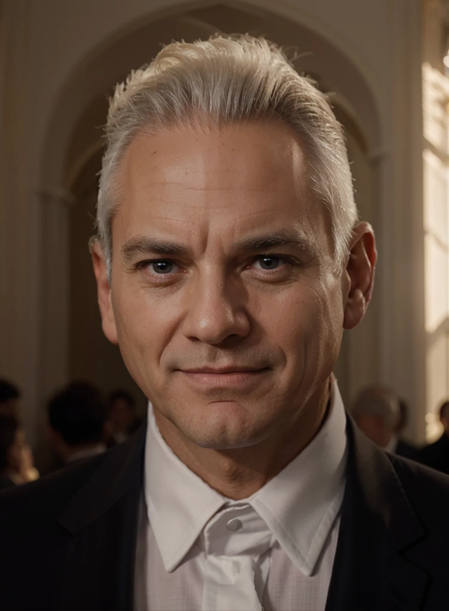 male president of the United States in the white house, mature man of the british face, little white hair, wide forehead, wears a formal suit, flag of the United States, Ultra detailed, hyperrealistic, 4k, Ultra detailed image, realistic, Highly detailed, perfect composition, splendid, Intricately detailed, Incredibly detailed, 8 k artistic photography, hyper detailed, Masterpiece, Ultra detailed, hyper realistic, 4k , Ultra detailed image, realistic, Highly detailed, perfect composition , splendid, Intricately detailed, Incredibly detailed , 8 k artistic photography, hyper detailed, Masterpiece