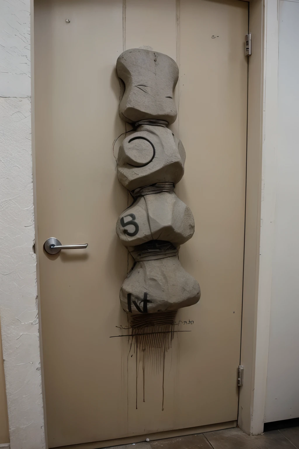 grafiti de la depresion debido a problemas economicos en el ambito familiar