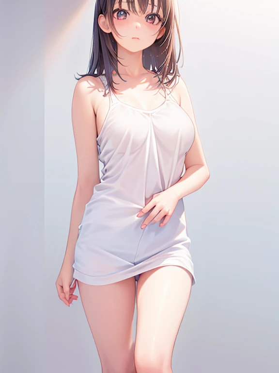 full_body,a girl,standing,HD,highres,high quality,8k,kawaii,seijun,, best quality, masterpiece, (realistic, photo-realistic:1.37),ultra high res,highres, *naked), illustration. media, delicate,8k wallpaper,soft light,official art,professional lighting, photon mapping, radiosity, physically-based rendering,1girl,