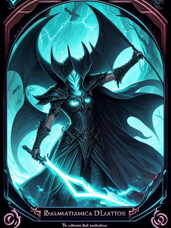 (Best Quality), 1 Card Backside, 1 Logo Thaumaturgy Themed, Card Game, No Text