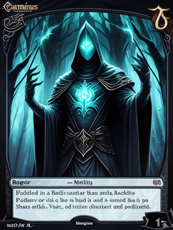 (Best Quality), 1 Card Backside, 1 Logo Thaumaturgy Themed, No Text, No Character, No Creature, Card Game