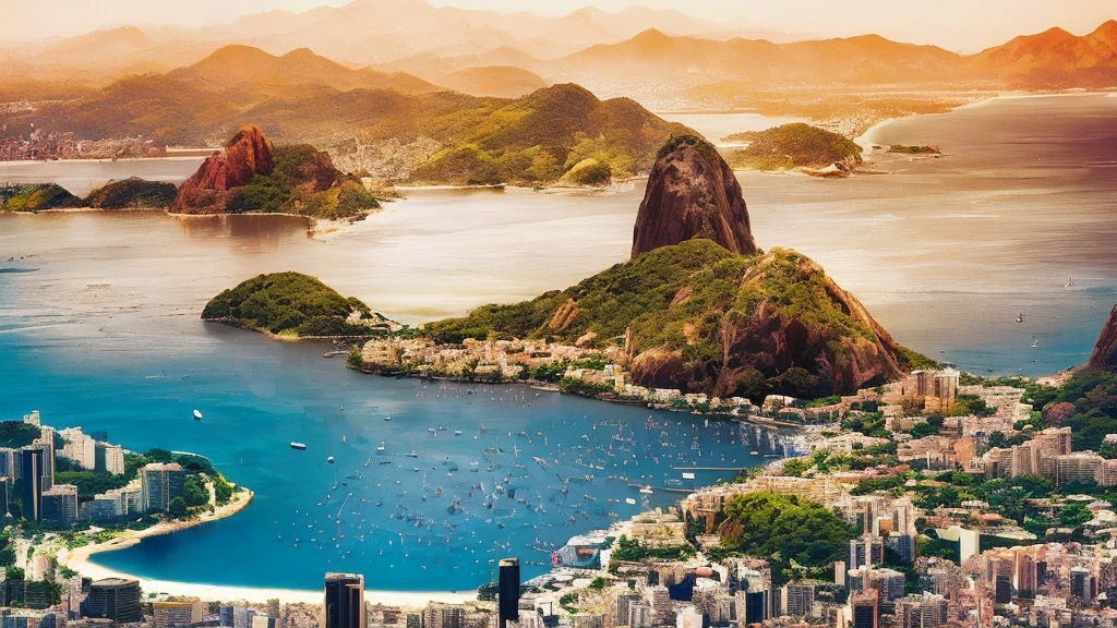 The city is at its best, ensolarado, clima de festa, crystal clear water