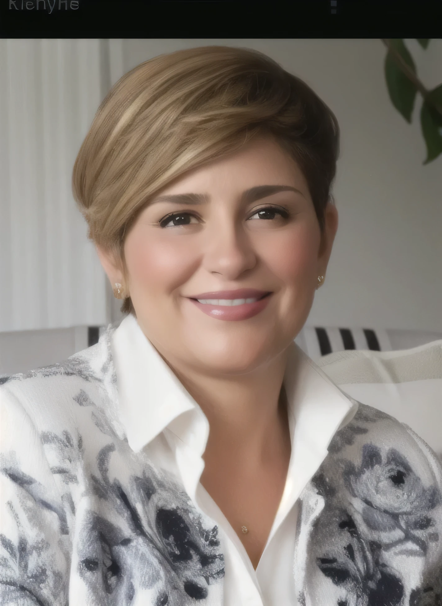Mujer  ,Primera dama de colombia , he is 53 years old , su pelo es rubio