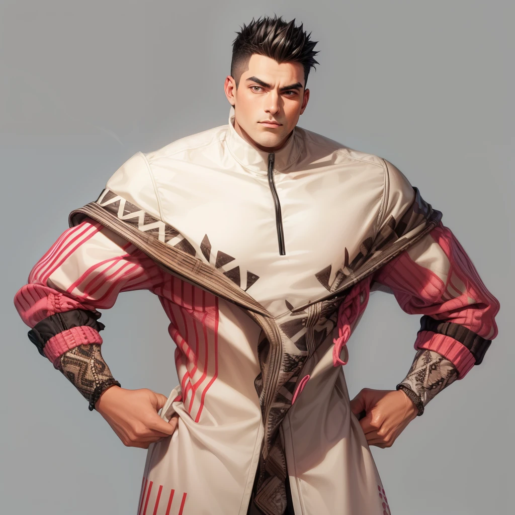 Long-sleeved clothing with unusual patterns