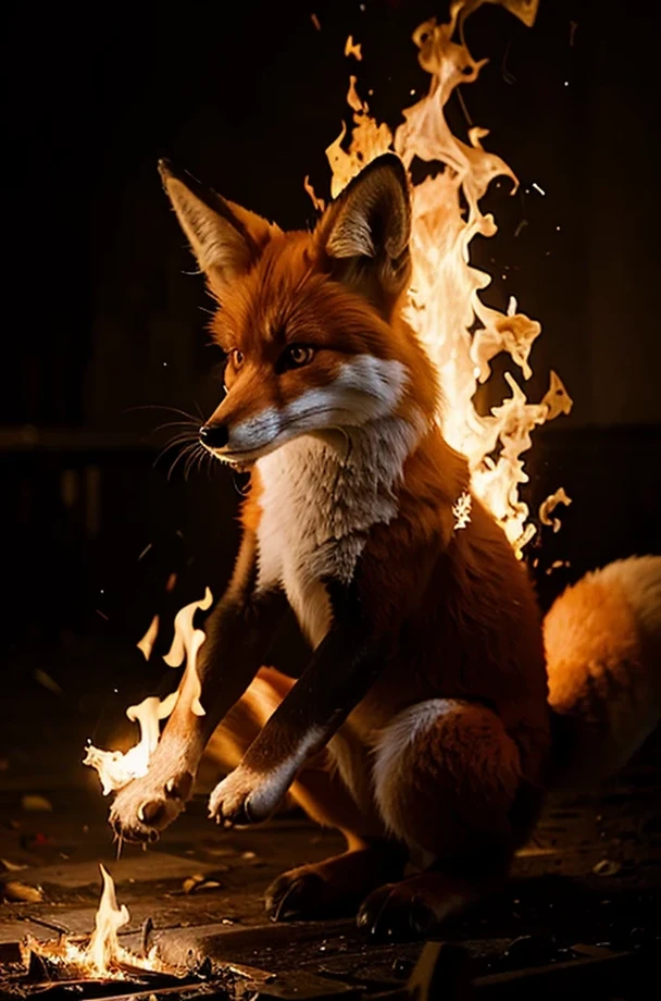 a fire fox