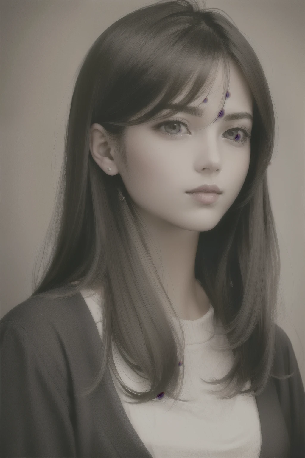 (highest quality, masterpiece:1.1), (Realistic:1.4), One girl, Portraiture, (Keratinous_two)