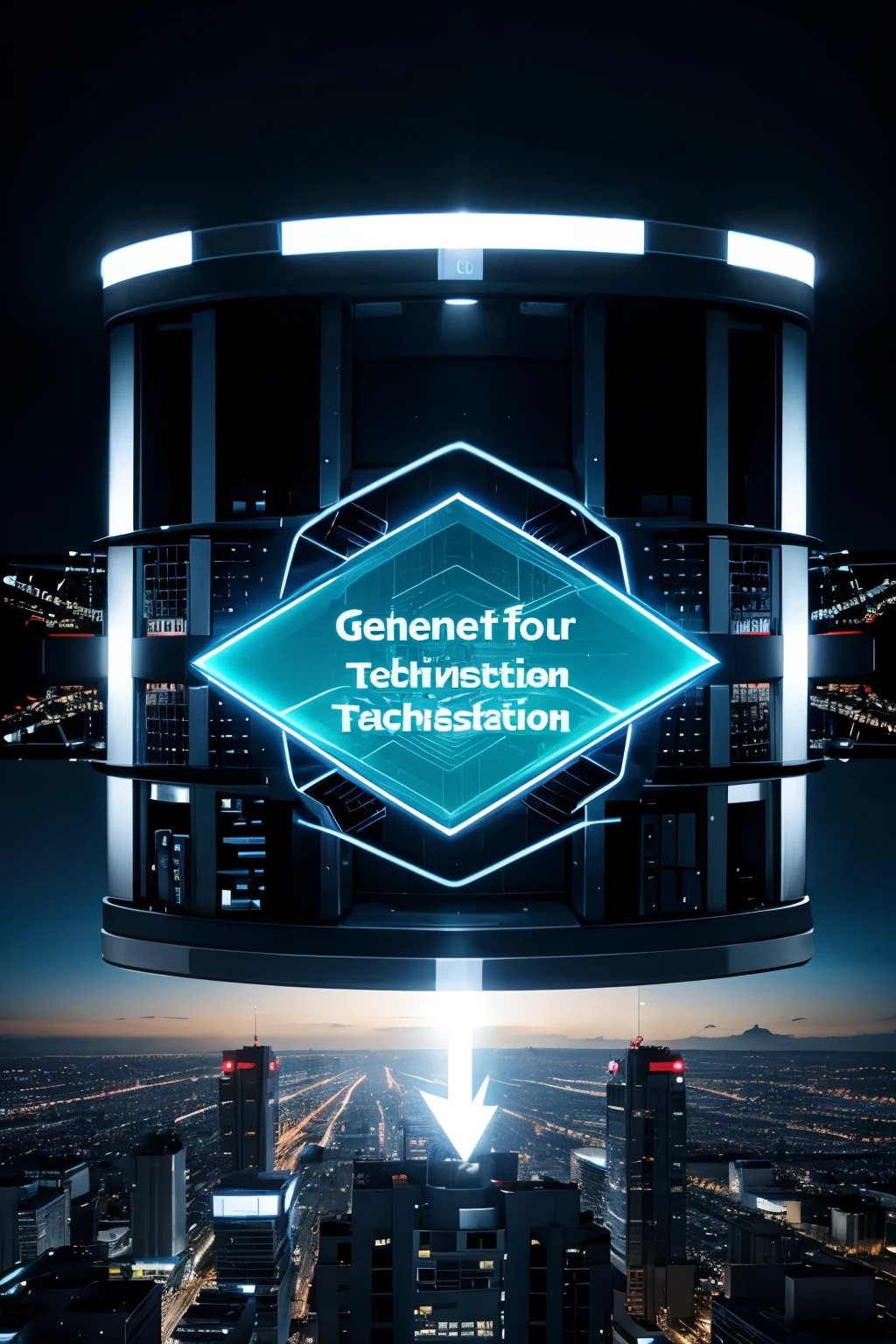 generate a image for technology digital transformation company