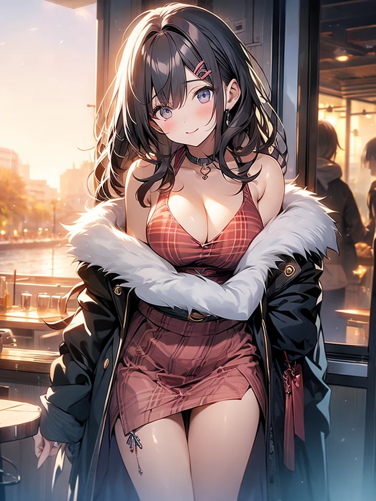 Naughty girl、Cleavage
