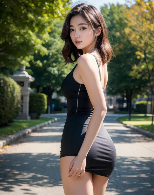 Realisticistic beautiful nurse、Amazingly beautiful、、(highest quality、8k、32k、masterpiece、Hmph:1.3)、Ultra-high resolution,(Realistic:1.4),RAW Photos, Detailed face,,Beautiful Hair、Very short hair 、Natural Makeup,, Small and perfect breasts, Perfect lighting, Written boundary depth, Beautiful shadow gradation ,、Thin limbs、Thin thighs、(whole body)、SFW, Girl from behind, good