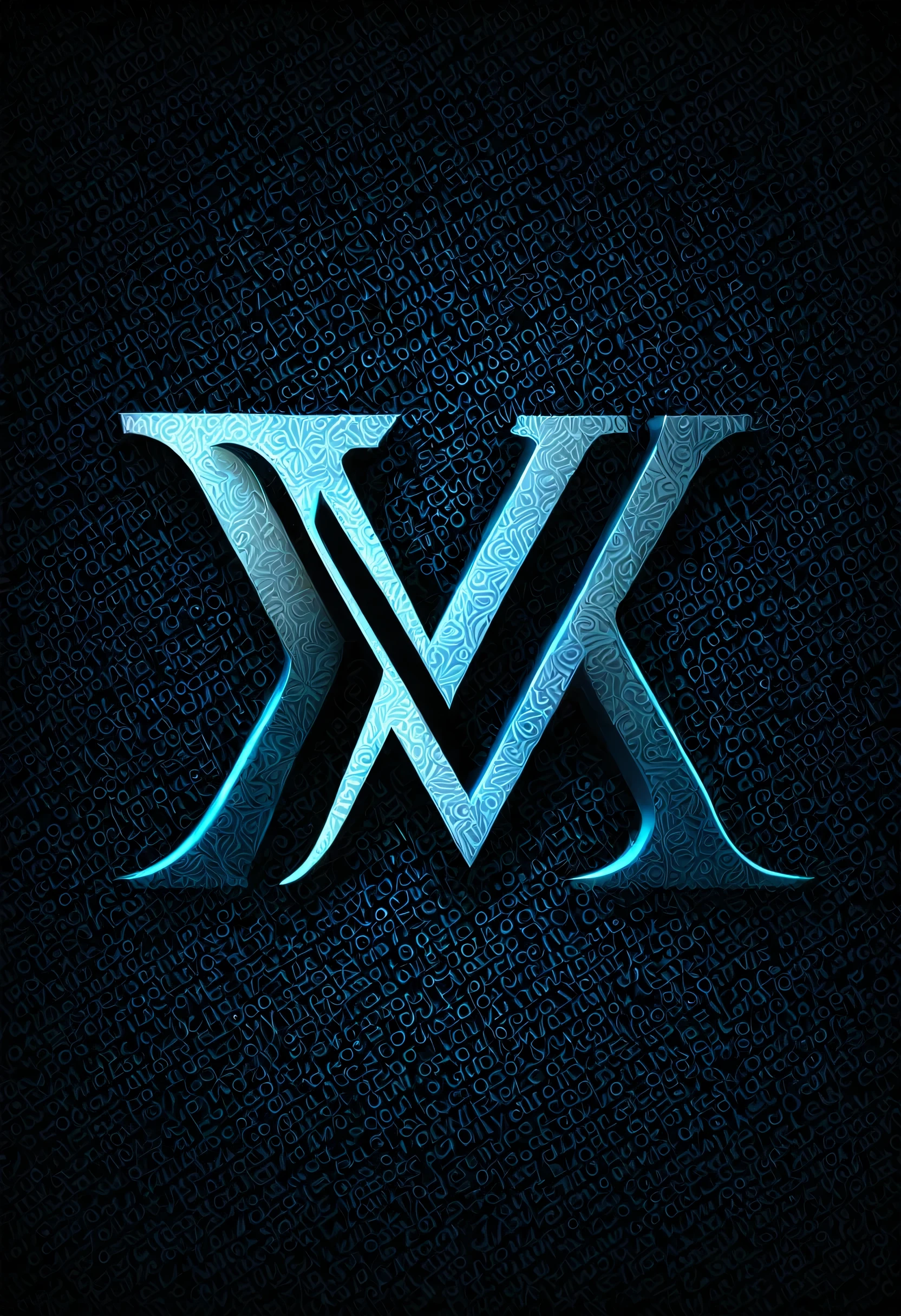 Haz un logo que contenga las letras A y V