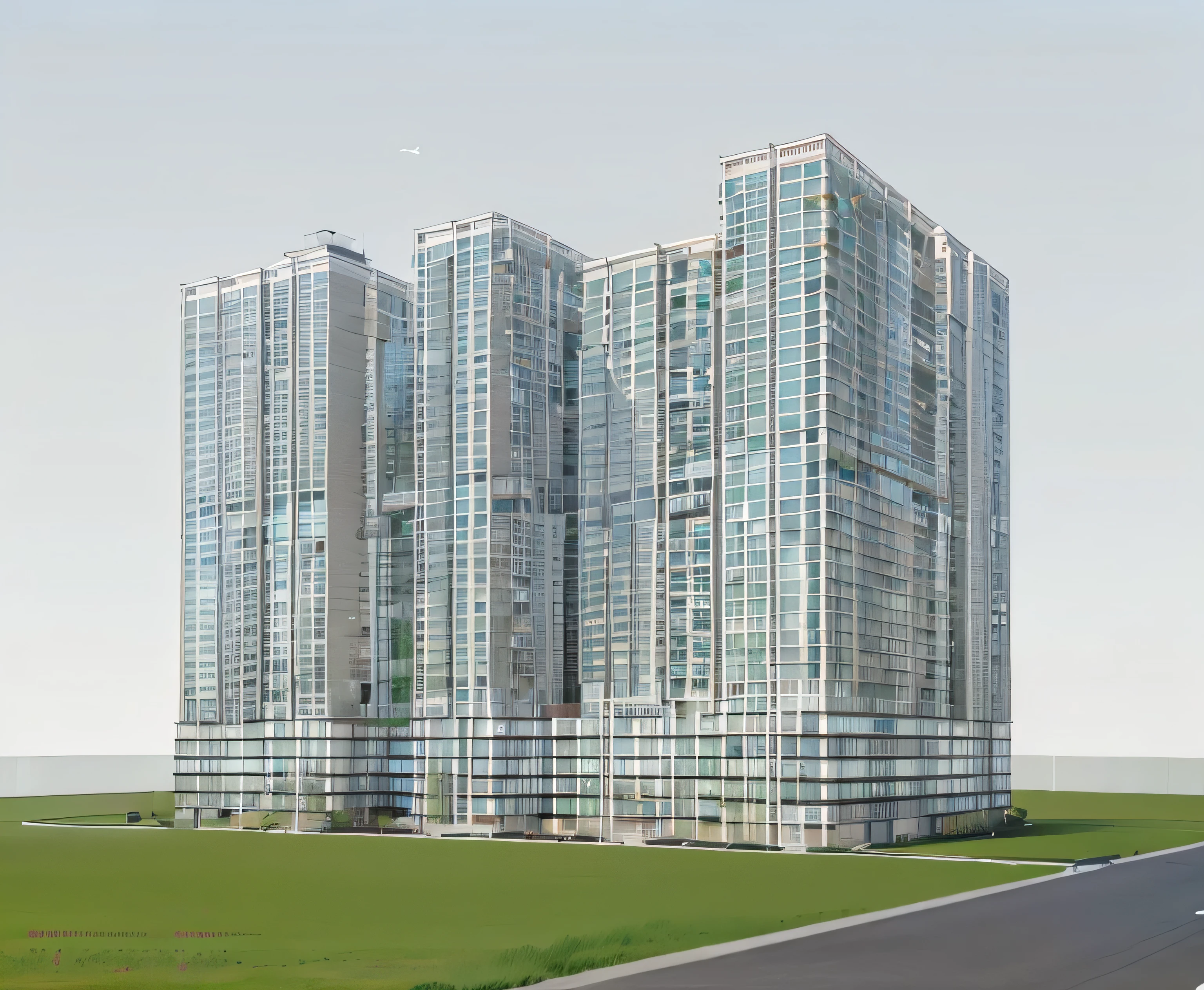 (Apartments in the city, nearby houses, transportation and trees), daylight (best quality) ((high solution)) ,((real photo)) ,clear light, ( Sharp view of the apartment in a modern, environmentally friendly townhouse style, Vietnam, facade, sun block, beautiful facade, glass windows with complementary colors, soft light, warm air pressure, high resolution, ultra detail, 4k, vray render, octane render, hyper realistic, photography expert, exterior design, professional photography, exterior photography, wide angle, ultra detail, high High resolution, full frame, full body.