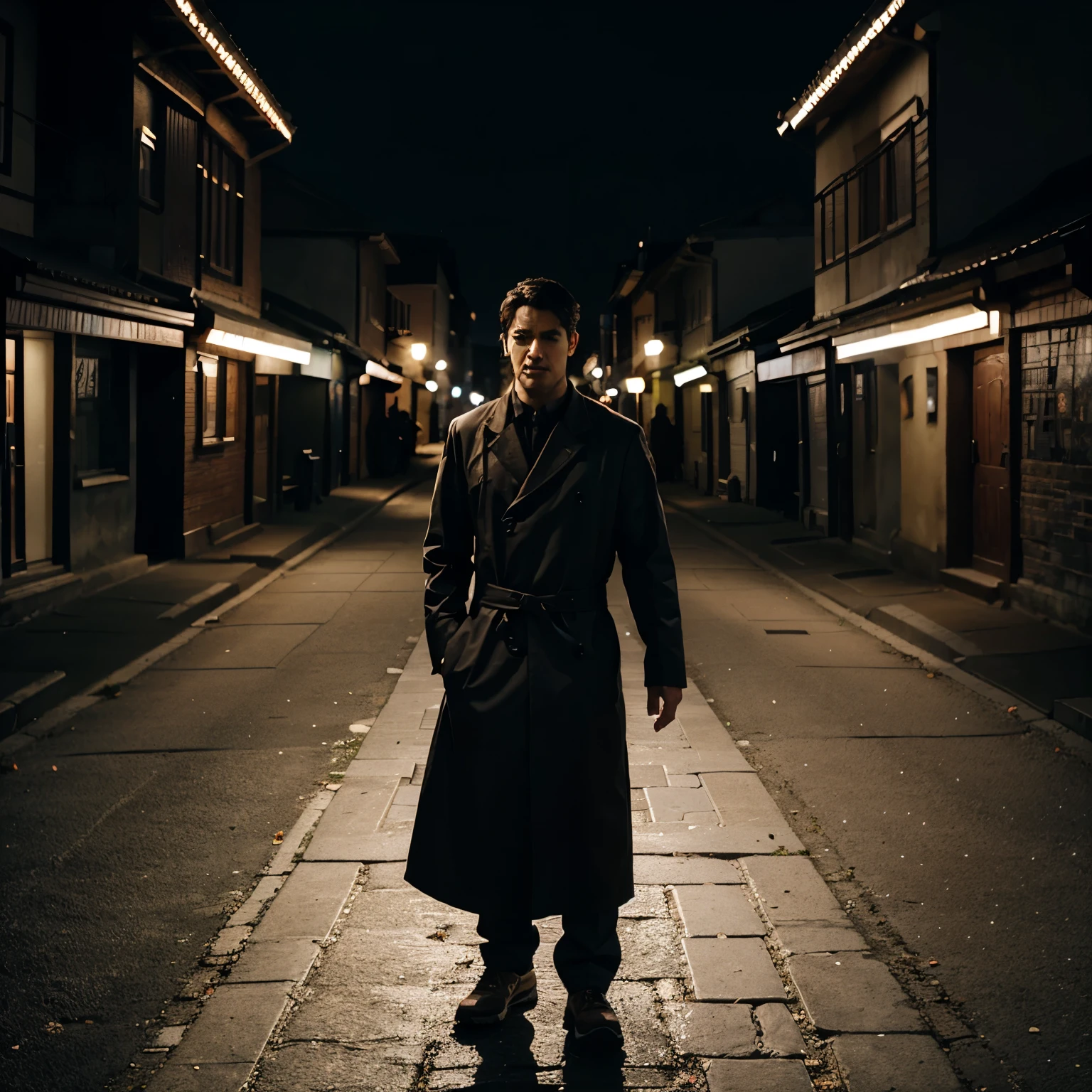 Animated picture of a man with two paths having to choose in standing in the middle