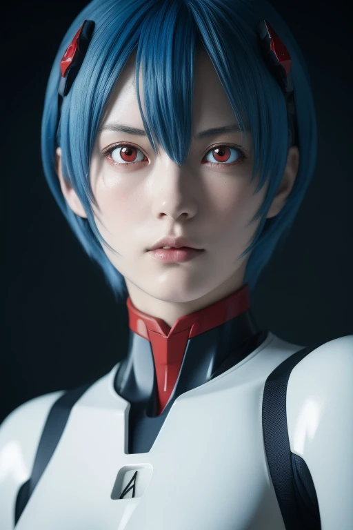 Ayanami, Blue Hair, short hair, (Red eyes:1.5), 
break bodysuit, headgear, Plug Suit, White bodysuit,
break outdoors, city,
break looking at viewer, 
break (masterpiece:1.2), highest quality, High resolution, Unity 8k wallpaper, (figure:0.8), (Beautiful fine details:1.6), Highly detailed face, Perfect lighting, Highly detailed photos, (Perfect hands, Perfect Anatomy),