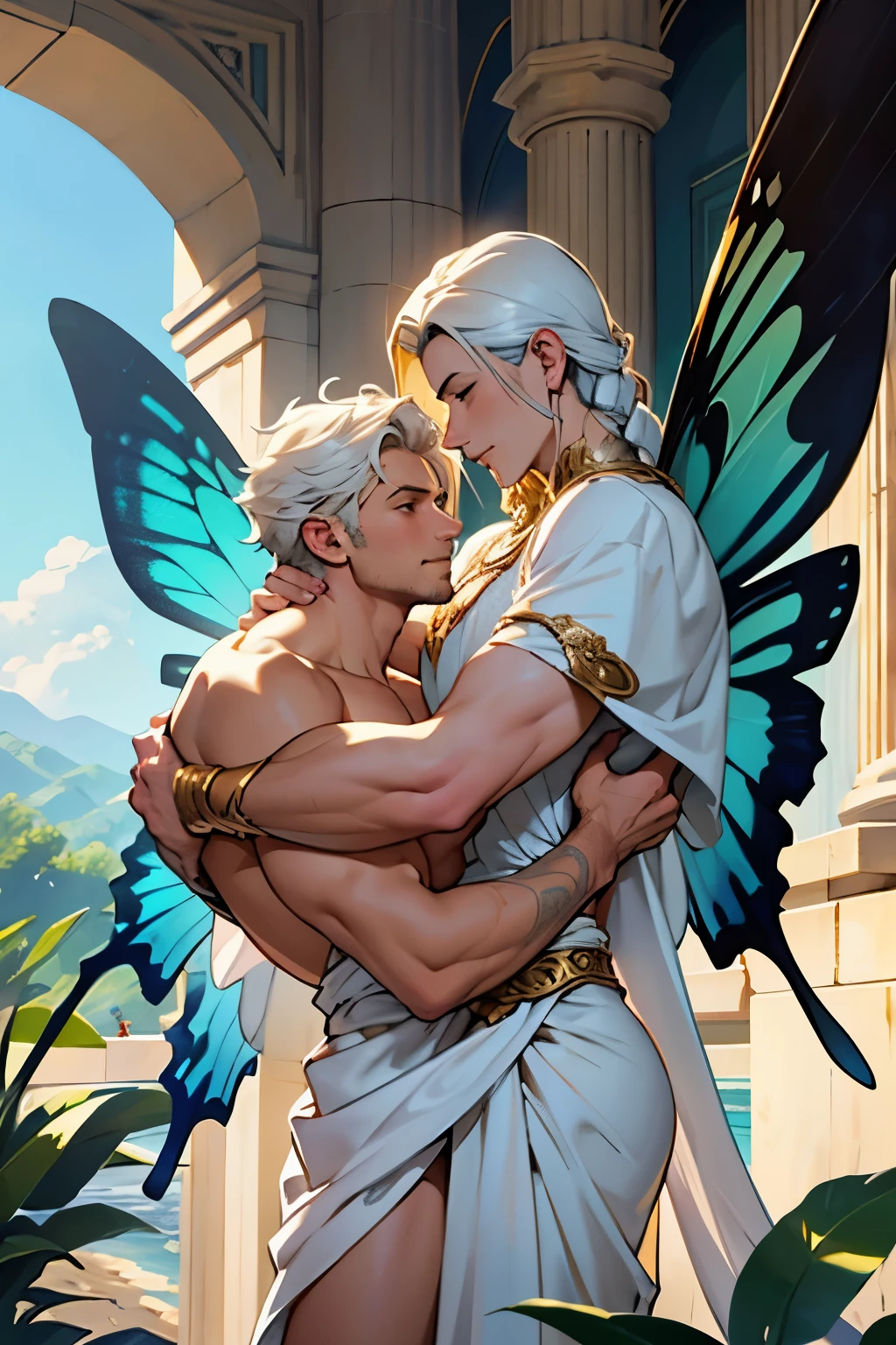 Himeros is usually depicted as a winged young man, assim como todos os outros Erotes, Furthermore, he was often represented as having butterfly wings., the same ones that bear your symbol and your name.
O deus era rejeitado pelos outros deuses por conta da sua libertinagem, but had a stronger love from his mother Aphrodite. Himeros is closely linked to homosexuality, liberdade sexual e prazer pela vida, because he was not married, he is considered an independent god.
