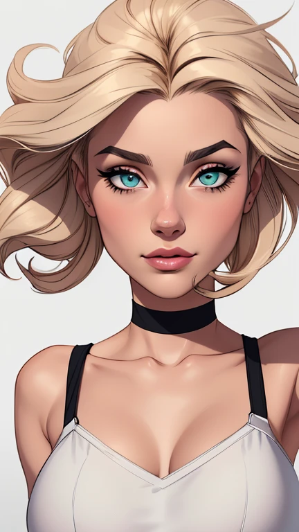Personagem mulher ninja com marcas de guerras Imagem de desenho animado de uma mulher .cartoon style illustration, estilo de arte dos desenhos animados, estilo de arte dos desenhos animados, digital illustration style, design de personagens altamente detalhado, arte digital detalhada coragem, Forest fan art, Design de personagens de retrato, beautiful digital illustration, retrato de alta qualidade, Arte em quadrinhos, mulher jovem cabelo com transas lindas . Beautiful lined eyes Medium large bust and wonderful sexy clothes. image expression of sexual desire from the waist to the head illustration