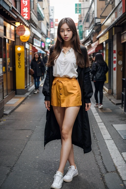 Beautiful girl,long legs,long hair, Korea face,thin