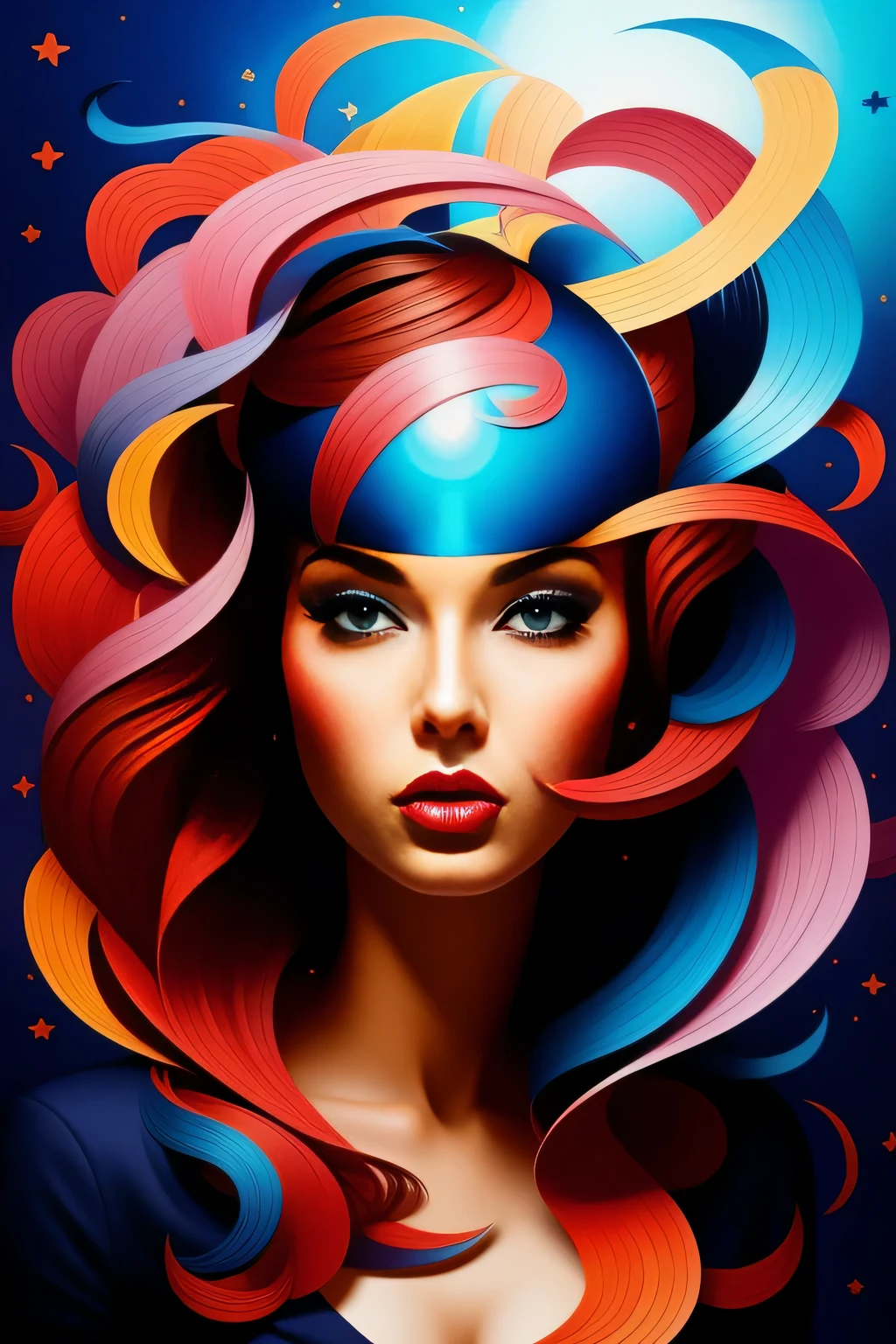 girl, surreal art