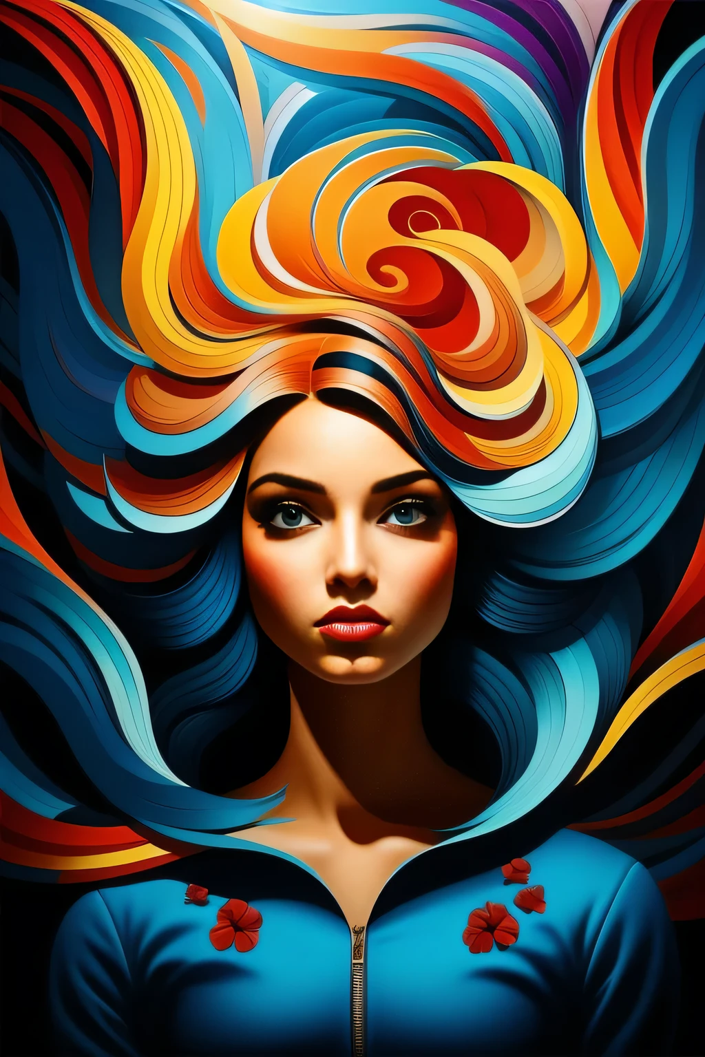 girl, surreal art